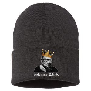 Notorious R.B.G. Ruther Bader Ginsburg Sustainable Knit Beanie