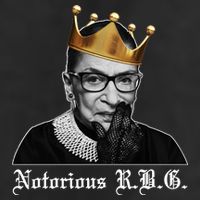 Notorious R.B.G. Ruther Bader Ginsburg 25L Jumbo Tote