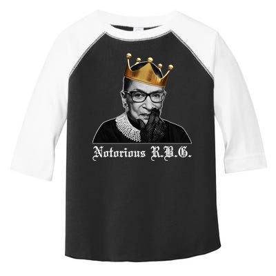 Notorious R.B.G. Ruther Bader Ginsburg Toddler Fine Jersey T-Shirt
