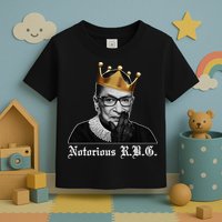 Notorious R.B.G. Ruther Bader Ginsburg Toddler T-Shirt