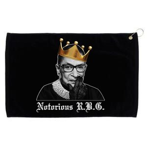 Notorious R.B.G. Ruther Bader Ginsburg Grommeted Golf Towel