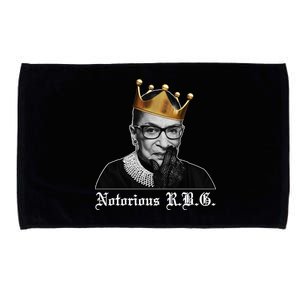 Notorious R.B.G. Ruther Bader Ginsburg Microfiber Hand Towel