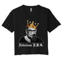 Notorious R.B.G. Ruther Bader Ginsburg Crop Top