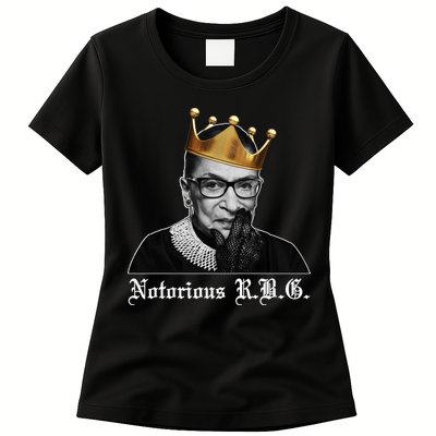 Notorious R.B.G. Ruther Bader Ginsburg Womens T-Shirt