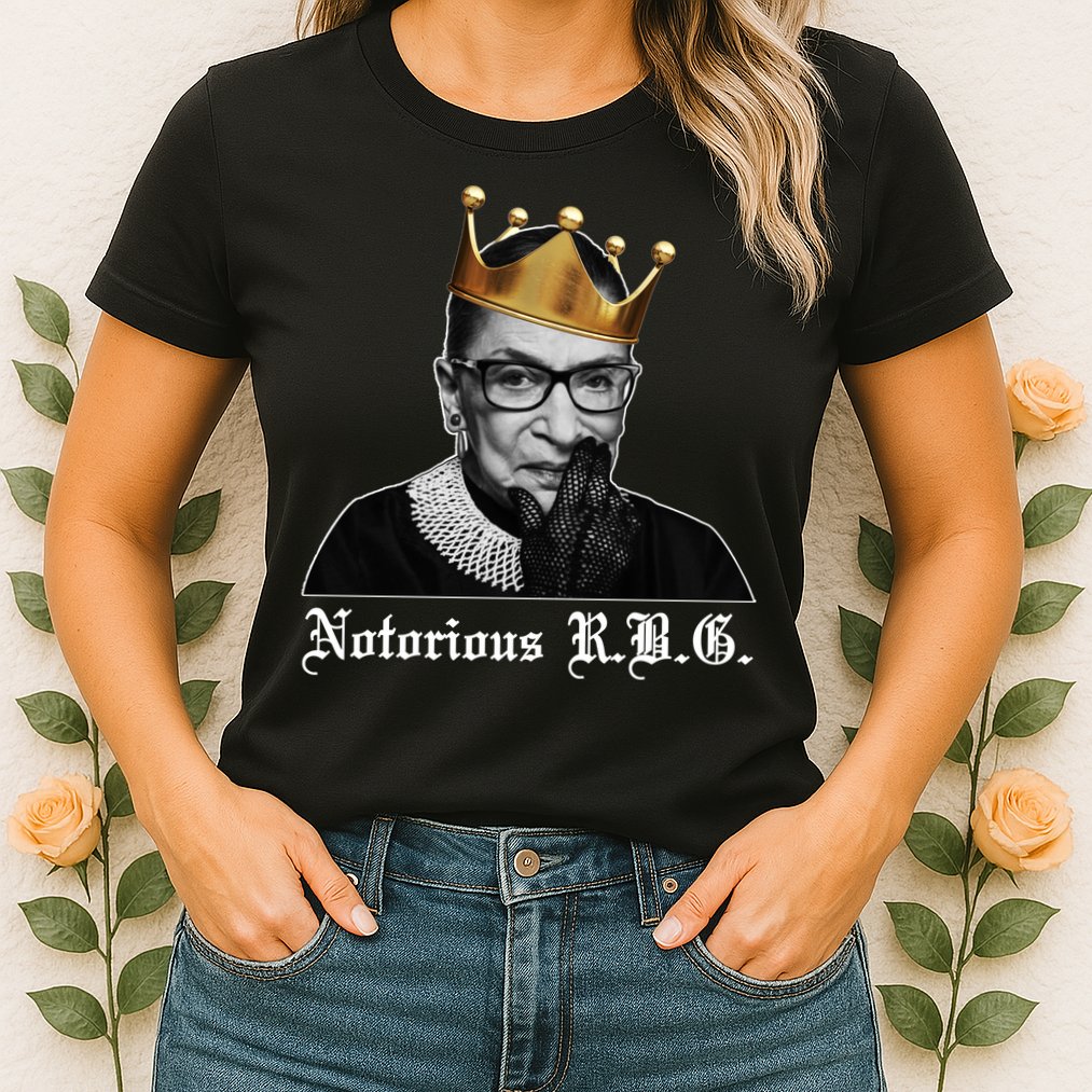 Notorious R.B.G. Ruther Bader Ginsburg Womens T-Shirt