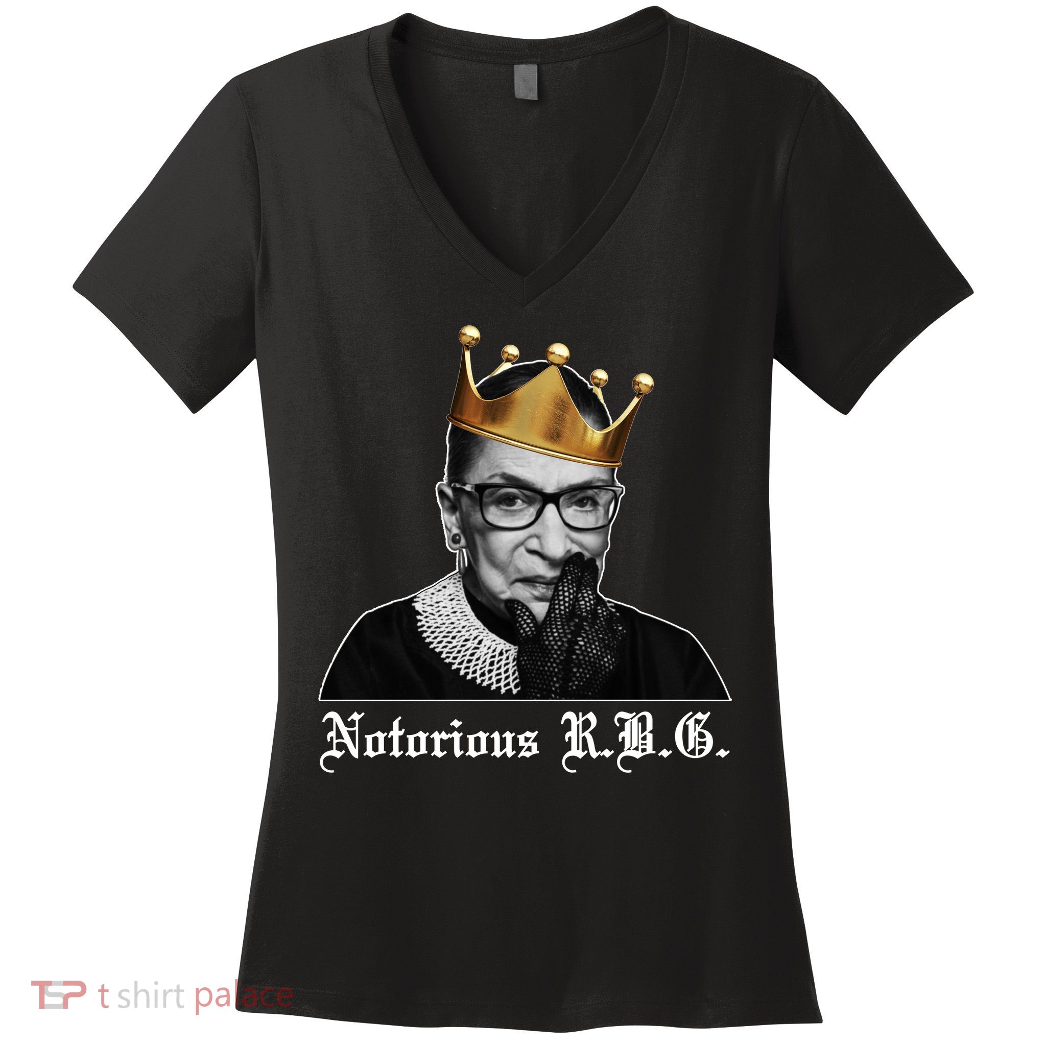 Notorious R.B.G. Ruther Bader Ginsburg Women's V-Neck T-Shirt