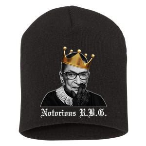 Notorious R.B.G. Ruther Bader Ginsburg Short Acrylic Beanie