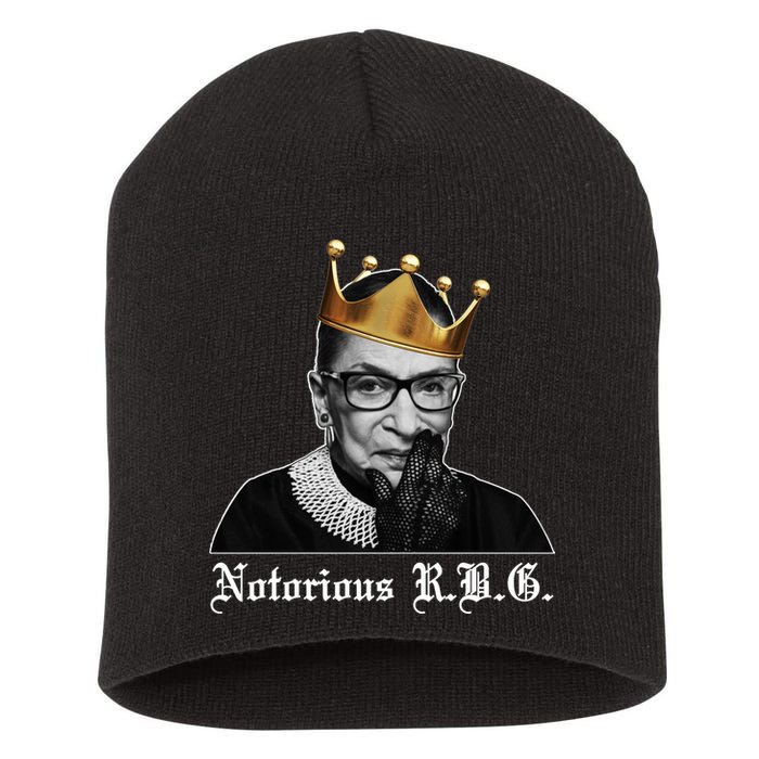 Notorious R.B.G. Ruther Bader Ginsburg Short Acrylic Beanie