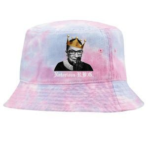 Notorious R.B.G. Ruther Bader Ginsburg Tie-Dyed Bucket Hat