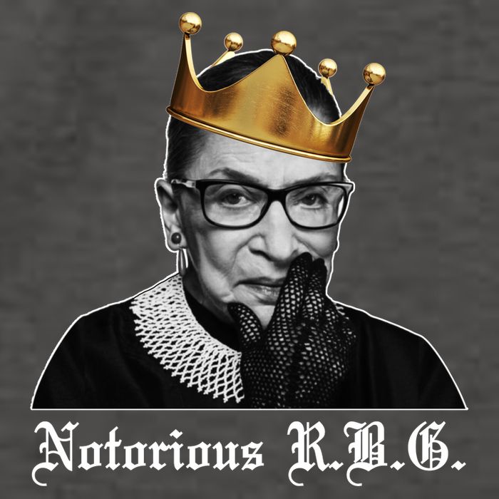 Notorious R.B.G. Ruther Bader Ginsburg Vector Backpack
