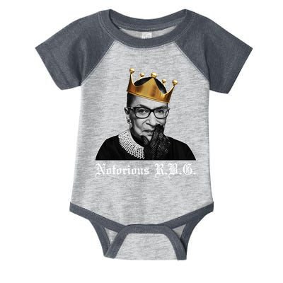 Notorious R.B.G. Ruther Bader Ginsburg Infant Baby Jersey Bodysuit
