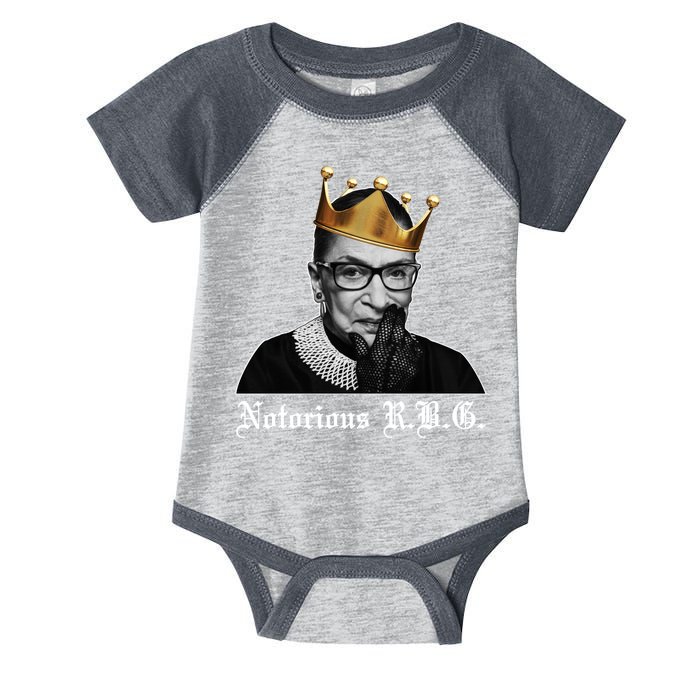 Notorious R.B.G. Ruther Bader Ginsburg Infant Baby Jersey Bodysuit