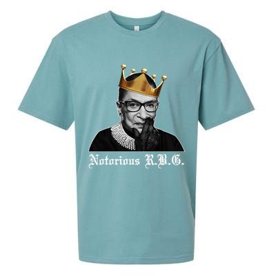 Notorious R.B.G. Ruther Bader Ginsburg Sueded Cloud Jersey T-Shirt