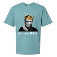 Notorious R.B.G. Ruther Bader Ginsburg Sueded Cloud Jersey T-Shirt