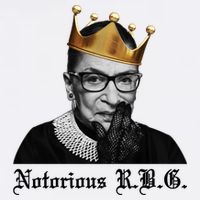 Notorious R.B.G. Ruther Bader Ginsburg Garment-Dyed Sweatshirt