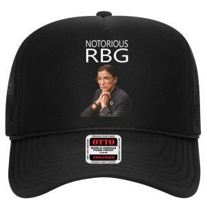 Notorious RBG High Crown Mesh Back Trucker Hat