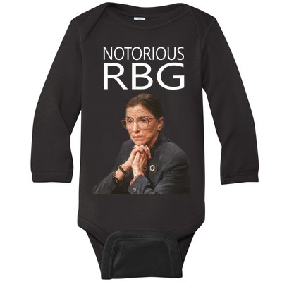 Notorious RBG Baby Long Sleeve Bodysuit