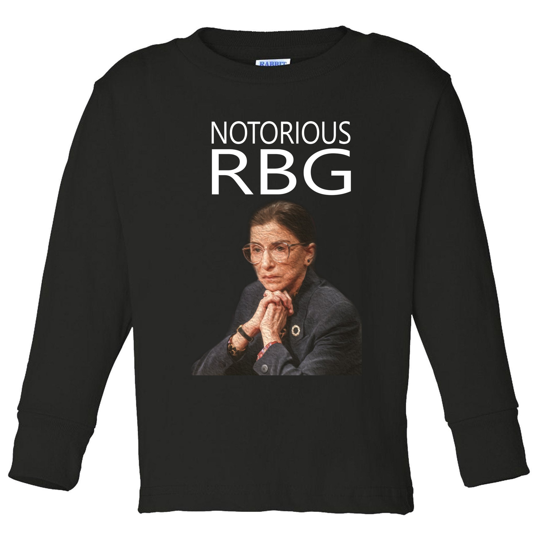 Notorious RBG Toddler Long Sleeve Shirt
