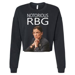 Notorious RBG Cropped Pullover Crew