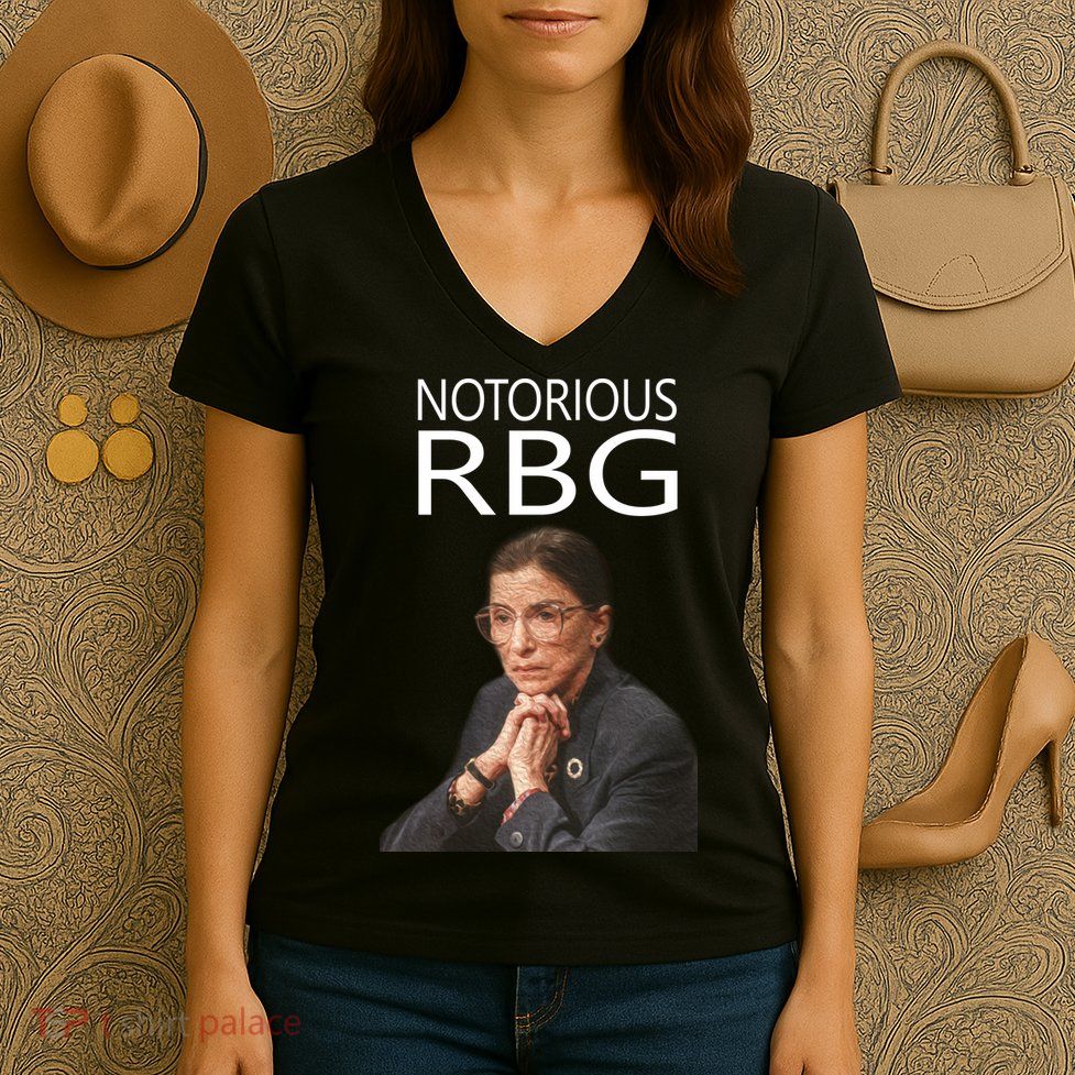 Notorious RBG Women's V-Neck T-Shirt