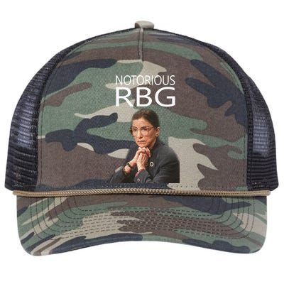 Notorious RBG Retro Rope Trucker Hat Cap