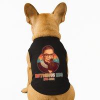 Notorious RBG 1933-2020 Ruth Bader Ginsburg Tribute Doggie Tank