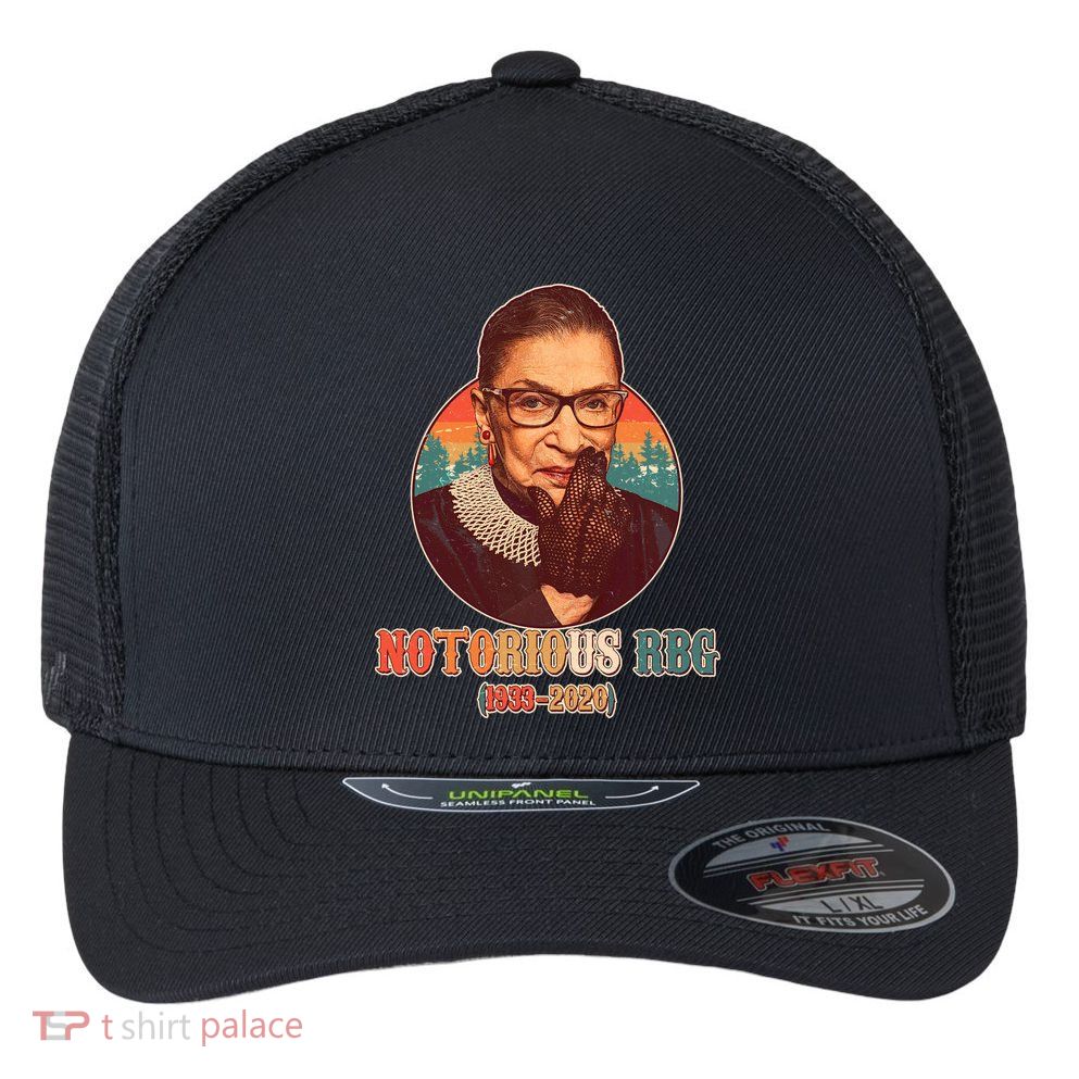 Notorious RBG 1933-2020 Ruth Bader Ginsburg Tribute Flexfit Unipanel Trucker Cap