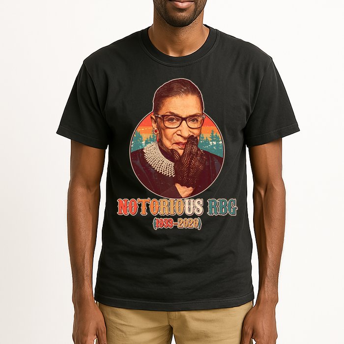 Notorious RBG 1933-2020 Ruth Bader Ginsburg Tribute Tall T-Shirt
