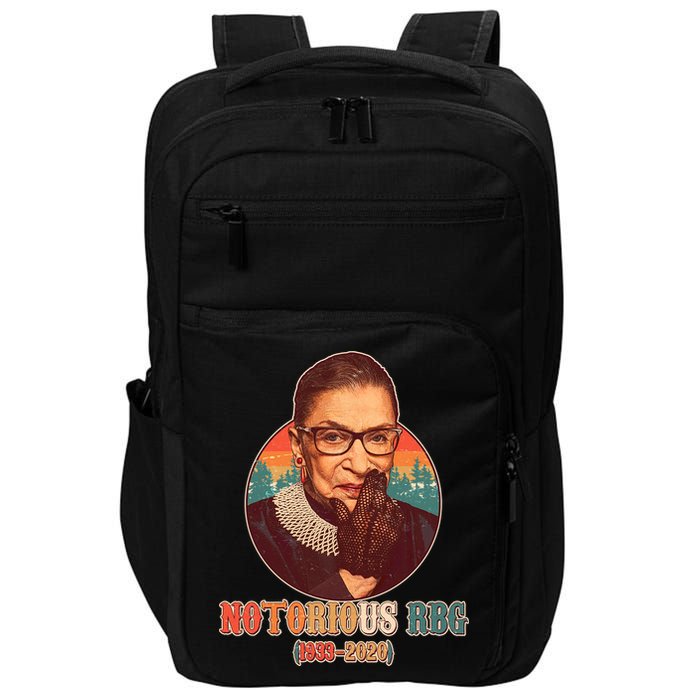 Notorious RBG 1933-2020 Ruth Bader Ginsburg Tribute Impact Tech Backpack