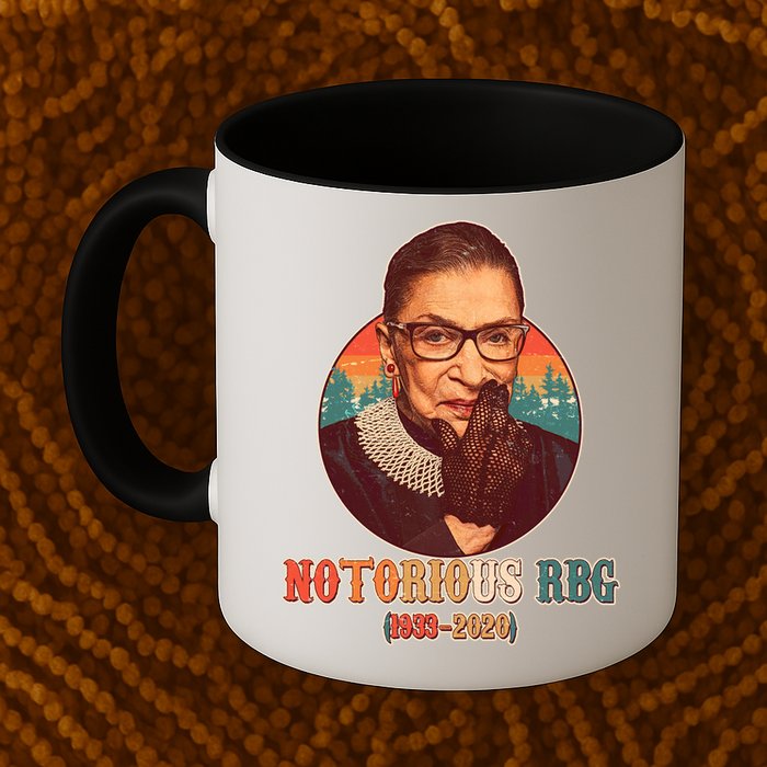 Notorious RBG 1933-2020 Ruth Bader Ginsburg Tribute Mug