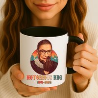 Notorious RBG 1933-2020 Ruth Bader Ginsburg Tribute Mug