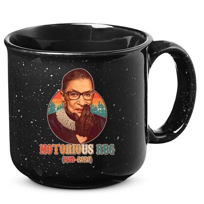 Notorious RBG 1933-2020 Ruth Bader Ginsburg Tribute 15oz Campfire Ceramic Mug