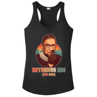 Notorious RBG 1933-2020 Ruth Bader Ginsburg Tribute Ladies PosiCharge Competitor Racerback Tank