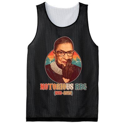 Notorious RBG 1933-2020 Ruth Bader Ginsburg Tribute Mesh Reversible Basketball Jersey Tank