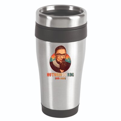 Notorious RBG 1933-2020 Ruth Bader Ginsburg Tribute 16oz Travel Tumbler