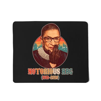 Notorious RBG 1933-2020 Ruth Bader Ginsburg Tribute Mousepad