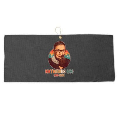 Notorious RBG 1933-2020 Ruth Bader Ginsburg Tribute Large Microfiber Waffle Golf Towel