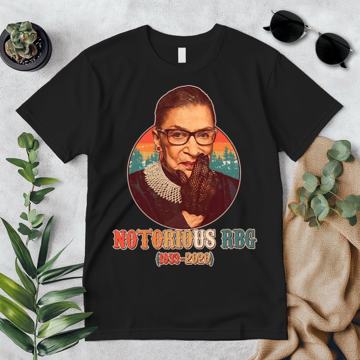 Notorious RBG 1933-2020 Ruth Bader Ginsburg Tribute Premium T-Shirt