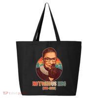 Notorious RBG 1933-2020 Ruth Bader Ginsburg Tribute 25L Jumbo Tote
