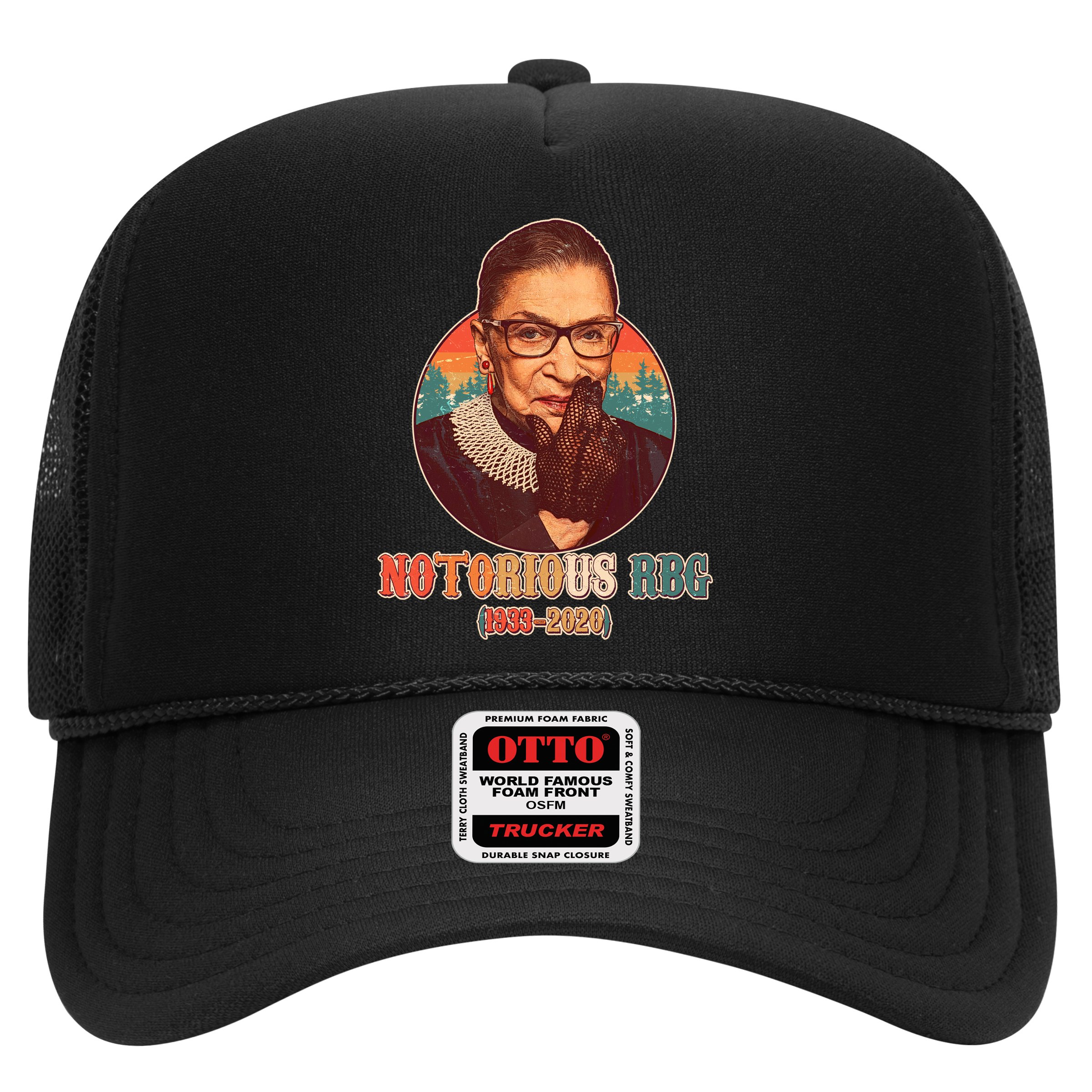 Notorious RBG 1933-2020 Ruth Bader Ginsburg Tribute Hat