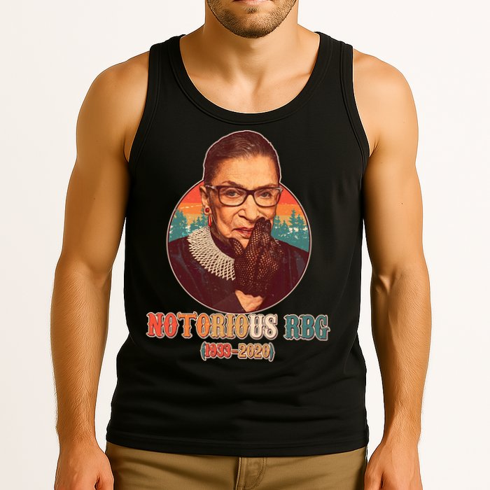 Notorious RBG 1933-2020 Ruth Bader Ginsburg Tribute Tank Top