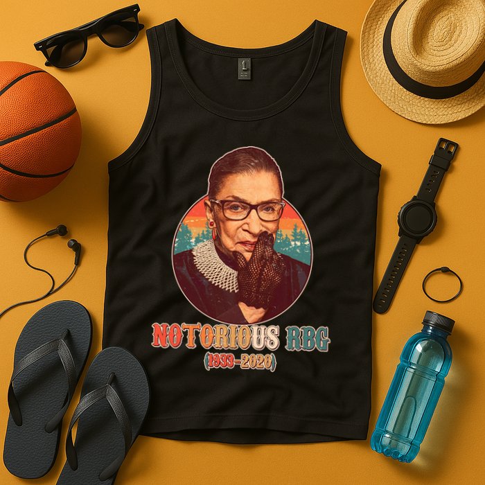 Notorious RBG 1933-2020 Ruth Bader Ginsburg Tribute Tank Top
