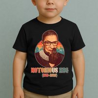 Notorious RBG 1933-2020 Ruth Bader Ginsburg Tribute Toddler T-Shirt