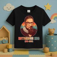 Notorious RBG 1933-2020 Ruth Bader Ginsburg Tribute Toddler T-Shirt