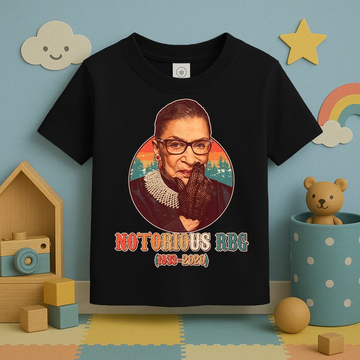 Notorious RBG 1933-2020 Ruth Bader Ginsburg Tribute Toddler T-Shirt