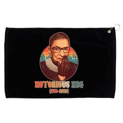 Notorious RBG 1933-2020 Ruth Bader Ginsburg Tribute Grommeted Golf Towel