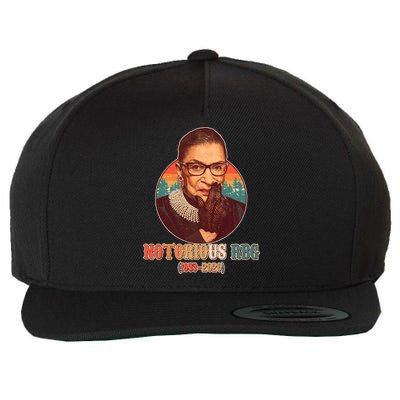 Notorious RBG 1933-2020 Ruth Bader Ginsburg Tribute Wool Snapback Cap