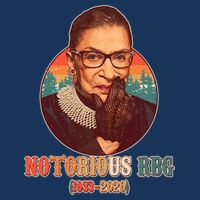 Notorious RBG 1933-2020 Ruth Bader Ginsburg Tribute Infant Baby Jersey Bodysuit
