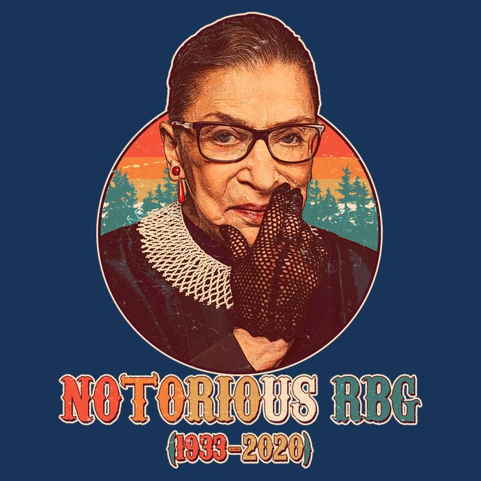 Notorious RBG 1933-2020 Ruth Bader Ginsburg Tribute Infant Baby Jersey Bodysuit