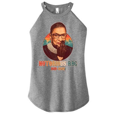 Notorious RBG 1933-2020 Ruth Bader Ginsburg Tribute Women’s Perfect Tri Rocker Tank